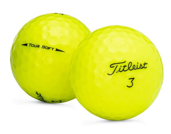 Docena Pelota Titleist Tour Soft Yellow - Imagen 2