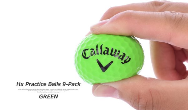 Pelotas de Practica Callaway HX Green (18 unidades) - Imagen 2