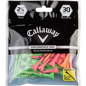 Tees Plastico Callaway Performance 2 3/4 Mix (30 unidades)