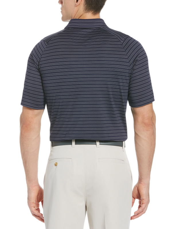 Polera Callaway Mens Fine Line Ventilated Stripe Blue Horizon - Imagen 2