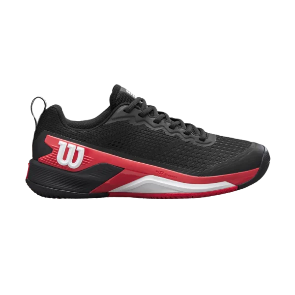 Zapatilla Wilson Hombre Rush Pro 4.5 Black/Red