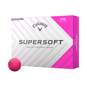Docena Pelota Callaway SuperSoft Pink