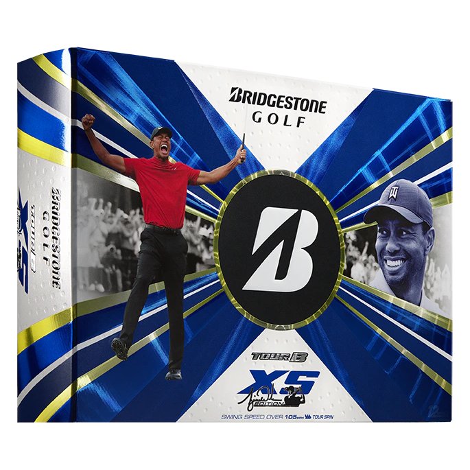 Docena Pelota Bridgestone Tour B-XS (Tiger Woods Edition) – Tenis y Golf