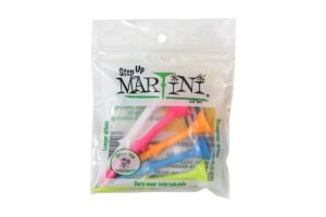 Tees Plastico Martini 3 1/4 Mix (5 unidades)