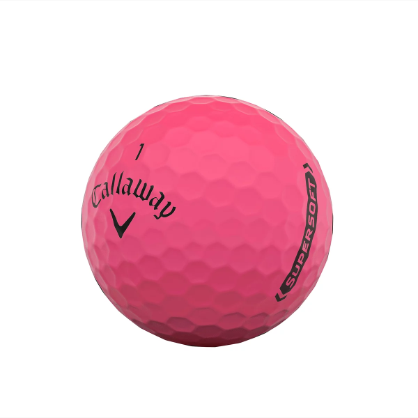 Docena Pelota Callaway SuperSoft Pink - Imagen 2