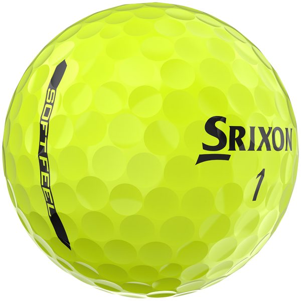 Docena Pelota Srixon Soft Feel Yellow - Imagen 2