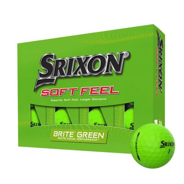 Docena Pelota Srixon Soft Feel Green