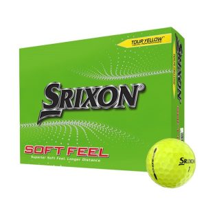 Docena Pelota Srixon Soft Feel Yellow