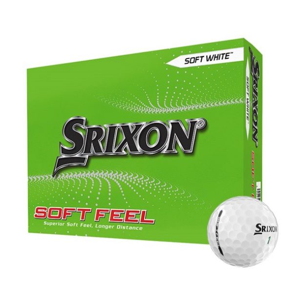 Docena Pelota Srixon Soft Feel White