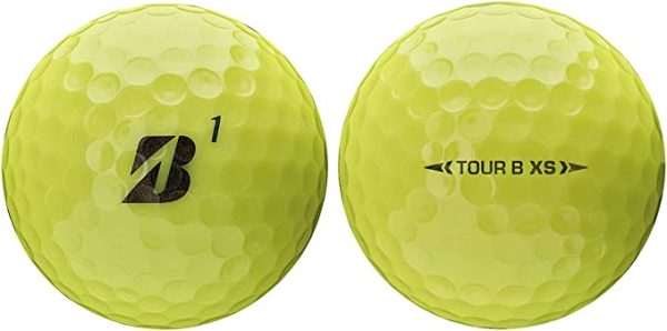 Docena Pelota Bridgestone Tour B-XS Yellow - Imagen 2