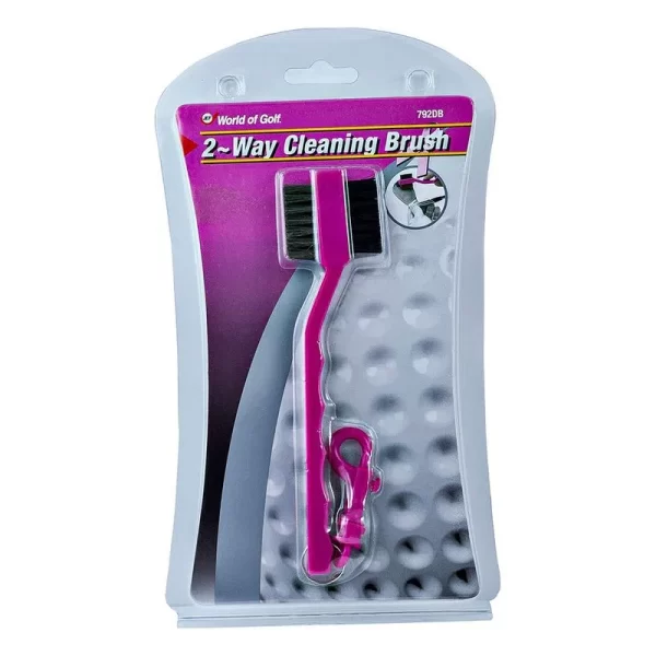 Pink 2-Way Cleaning Brush JEF - Imagen 2