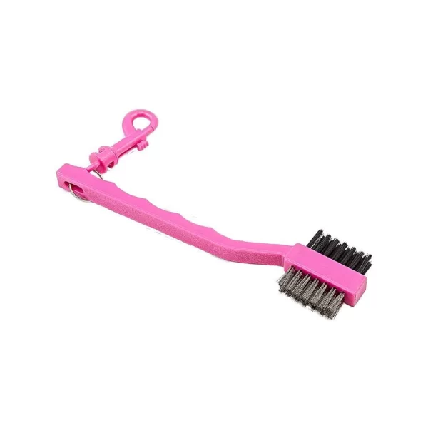 Pink 2-Way Cleaning Brush JEF