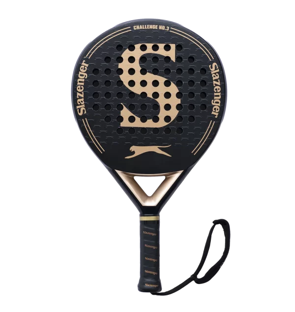 Pala Padel Slazenger Callenge nº3 Round 6K Carbon (360G)