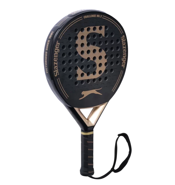 Pala Padel Slazenger Callenge nº3 Round 6K Carbon (360G) - Imagen 2