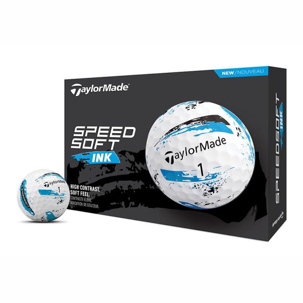 Docena Pelota TaylorMade SpeedSoft Blue