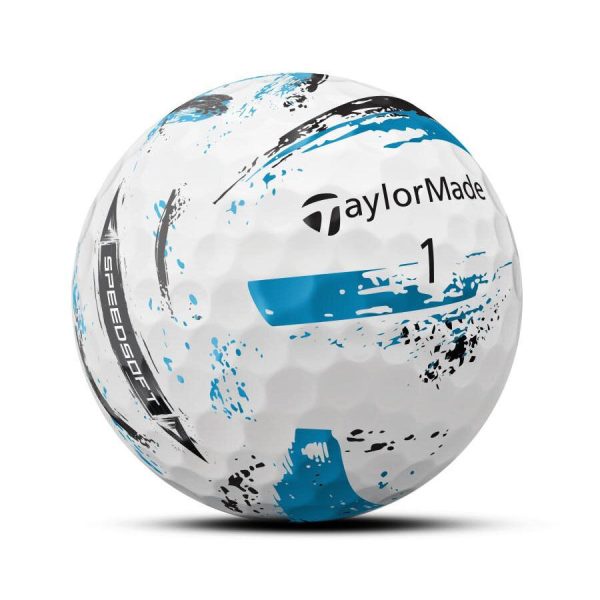 Docena Pelota TaylorMade SpeedSoft Blue - Imagen 2