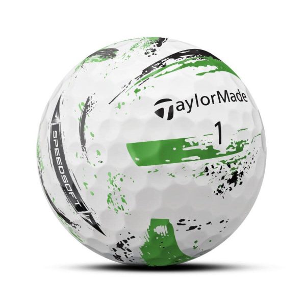 Docena Pelota TaylorMade SpeedSoft Green - Imagen 2