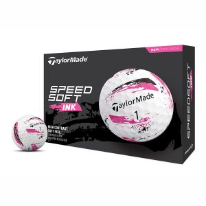 Docena Pelota TaylorMade SpeedSoft Pink