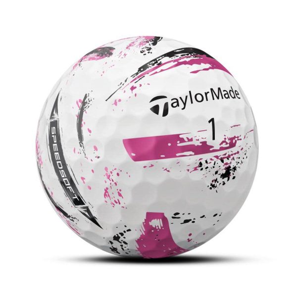 Docena Pelota TaylorMade SpeedSoft Pink - Imagen 2