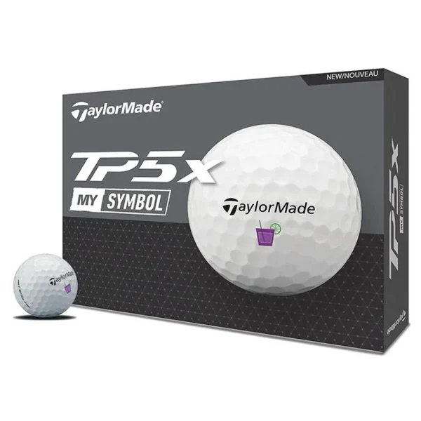 Docena Pelota TaylorMade TP5X Symbol - Imagen 3