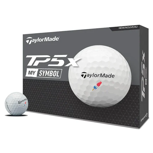 Docena Pelota TaylorMade TP5X Symbol - Imagen 8