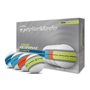 Docena Pelota TaylorMade Tour Response Stripe MultiColor