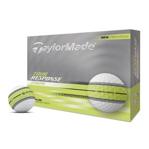 Docena Pelota TaylorMade Tour Response Stripe Yellow