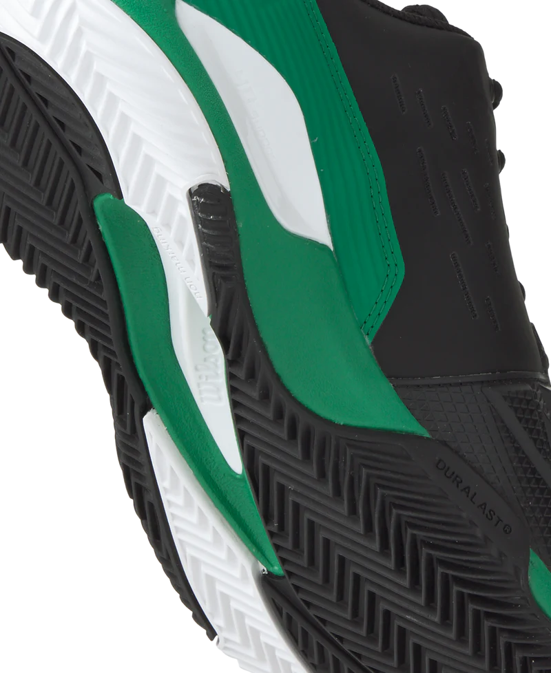 Zapatilla Wilson Hombre Rush Pro Ace Clay Black/Bosp - Imagen 4