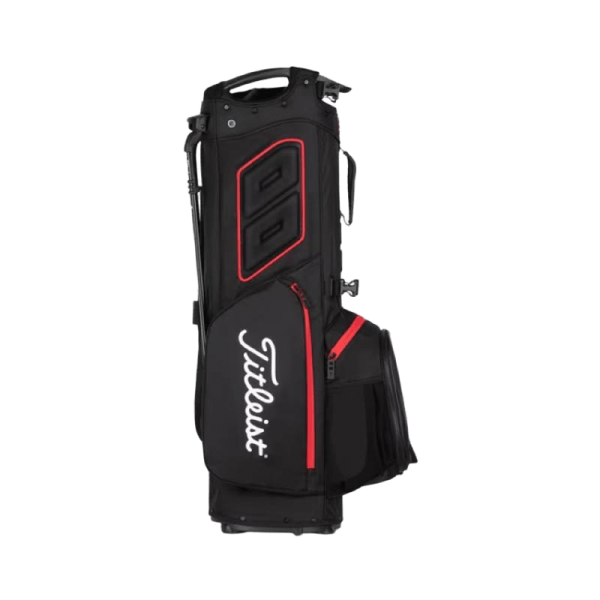 Bolsa de Pie Titleist Players 5 Black/Red (Stand-Bag) - Imagen 3