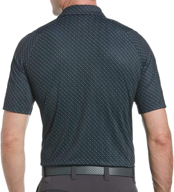 Polera Callaway Mens Swing Tec Allover Chevron Black - Imagen 2