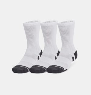Tripack Calcetines UnderArmour Performance Tech Unisex White L