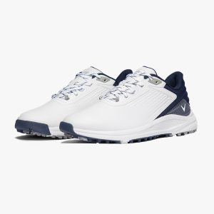 Zapatos Callaway Men's Swami SL Golf Shoes White/Navy
