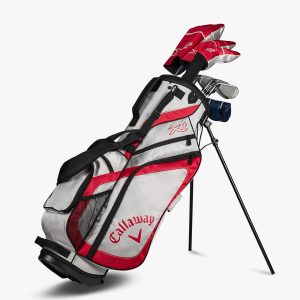 Set Callaway Adolescentes XT de 11-13 años 10 Pc White/Red